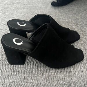 Elegant Black Women's Mules